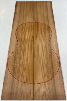 Soundboard Western Red Cedar Ukulele AA